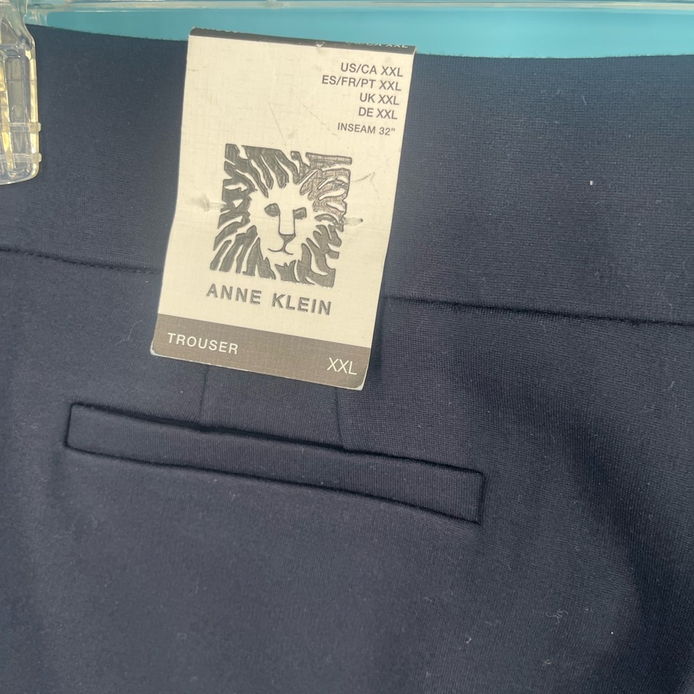 Anne Klein Navy Blue Pants‎ - Picture 3 of 4
